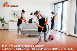 regular house cleaning checklist