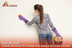 how to clean walls in house