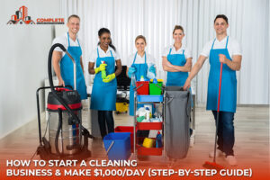 start a cleaning business